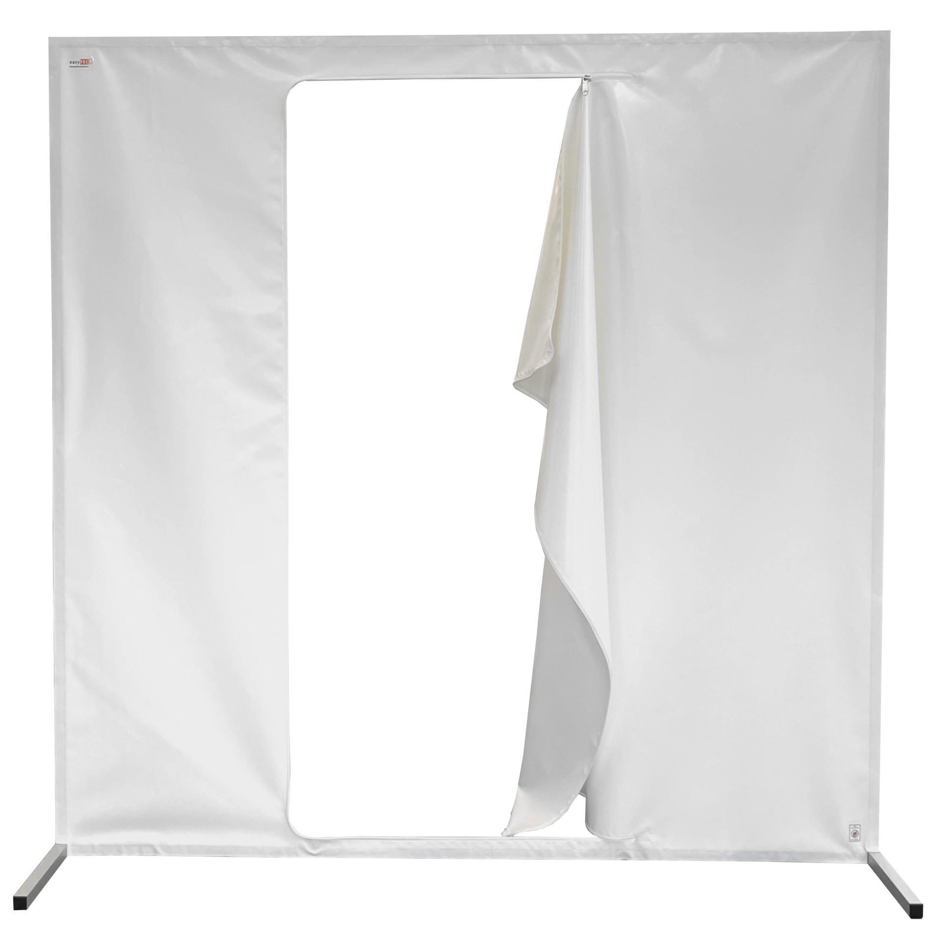 Stellwand PVC B1 schwer entflammbar mit Tür Stellwand PVC B1 schwer entflammbar mit Tür