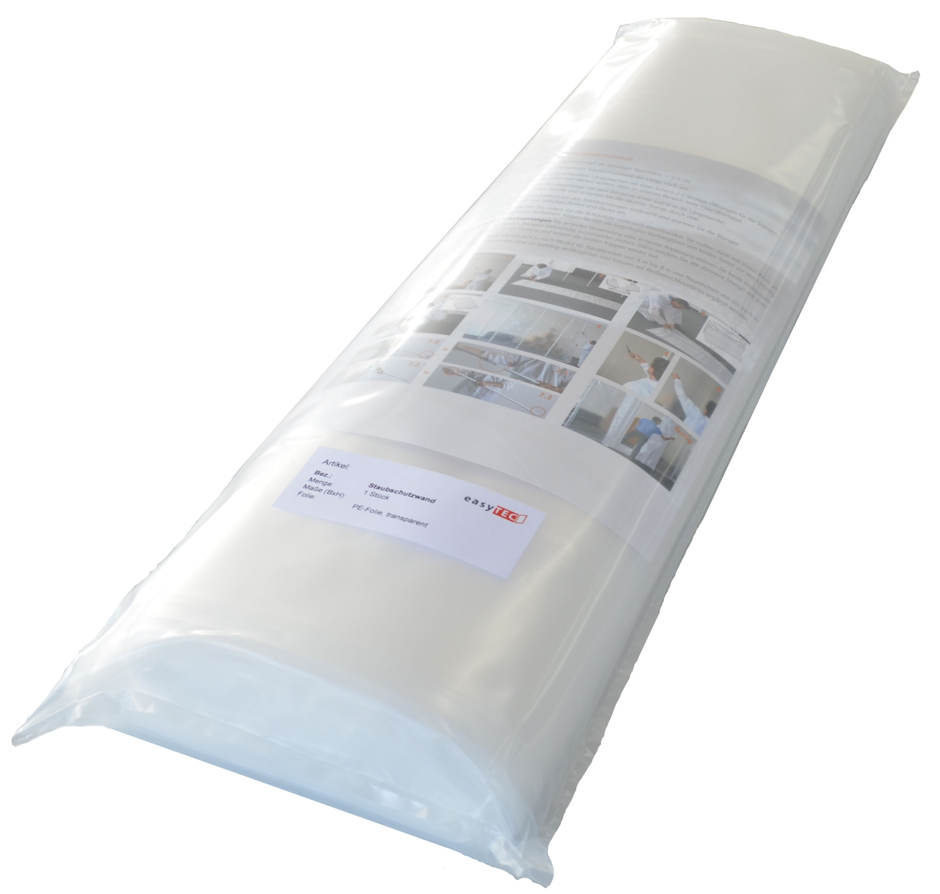 Staubschutzwand easyWALL 8,00 x 2,70 m Ersatzwand Staubschutzwand easyWALL 8,00 x 2,70 m Ersatzwand
